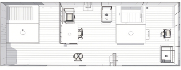 Technological Internal Decoration （Prefabricated Studio）